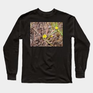 Autumn Yellow Flower Long Sleeve T-Shirt